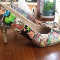 Comic Book High Heels - Thumbnail 1