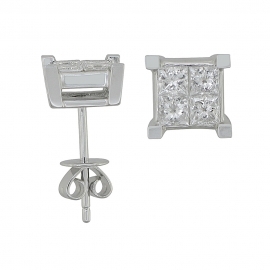 Diamond Earrings - 0.95CT