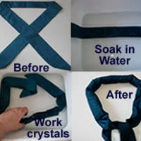 Water Gel Neck Cooler - Mustache - Thumbnail 2