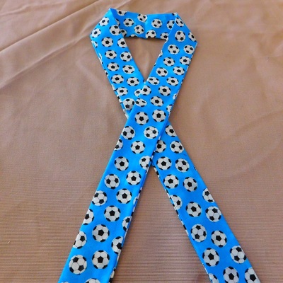 Water gel neck cooler - soccer (blue)