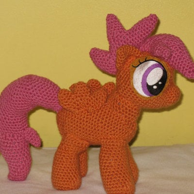 Scootaloo plush crocheted amigurumi