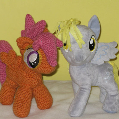Scootaloo plush crocheted amigurumi