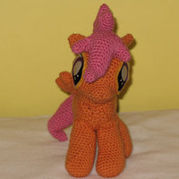 Scootaloo Plush Crocheted Amigurumi - Thumbnail 1