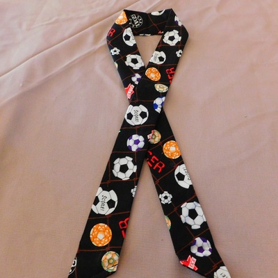 Water gel neck cooler - soccer (black) - Thumbnail 5