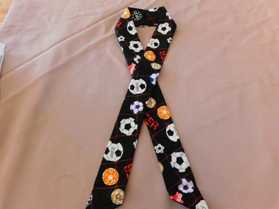 Water Gel Neck Cooler - Soccer (black)