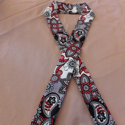 Water gel neck cooler - red paisley - Thumbnail 4