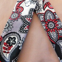 Water Gel Neck Cooler - Red Paisley - Thumbnail 1