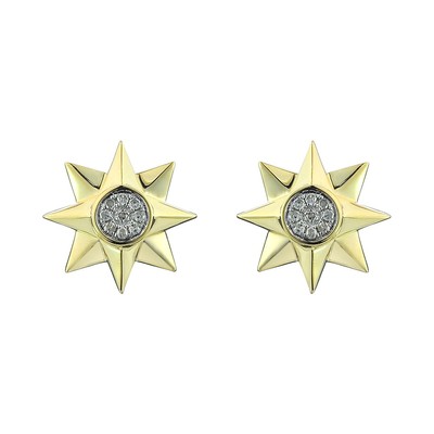 Diamond Earrings - 0.08CT