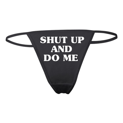 Shut up and do me thong bikini # 305