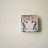 Strawberry Things Square Badge - Thumbnail 2