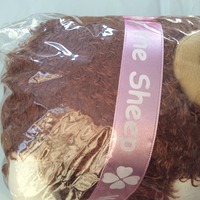Wooly the sheep by Amuse exact brown Gift Present Plush Toy - Thumbnail 2