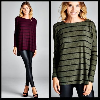 Striped top - Thumbnail 5