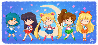 Sailor Moon 6"x13"