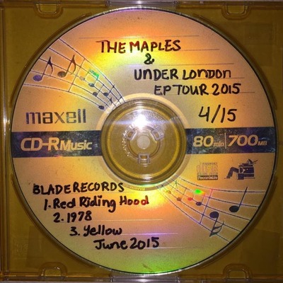 The maples & under london tour 2015 cd 