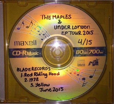 The Maples & Under London Tour 2015 CD 