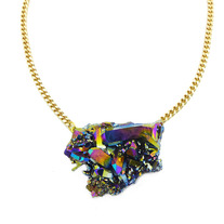 Stargazer Aura Crystal Necklace