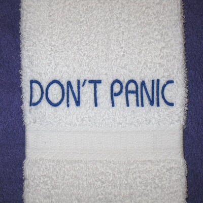 Don't panic towel - Thumbnail 3
