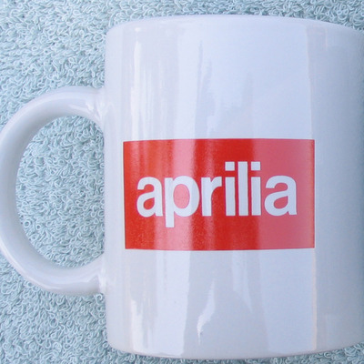 Aprilia coffee mug