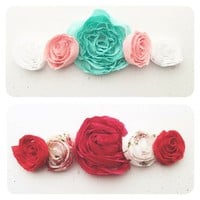 The Frida Luxe - Frida Style Headband - Flower Hair Accessory  - Thumbnail 3