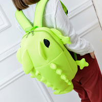 Students cute cartoon monster dinosaur backpack - Thumbnail 1