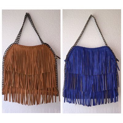 Fringe Chain Purse