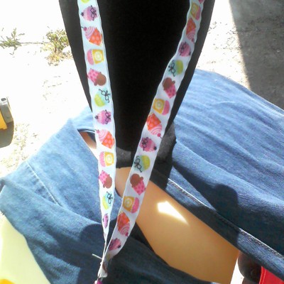 Lanyards handmade cupcakes