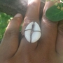 Copper Cowrie Ring-1