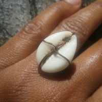 Copper Cowrie Ring - Thumbnail 3