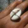 Copper Cowrie Ring-3