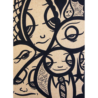Original painting - feeling raw