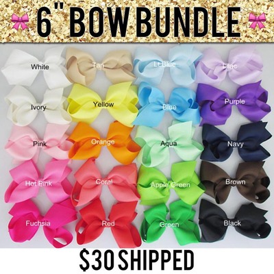 Southern charm 6" bow bundle