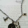 Alice in Wonderland Mad Tea Party March Hare & Mad Hatter Necklace-1