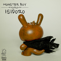 Isidoro Monster Boy 3" custom Dunny figure - Thumbnail 2