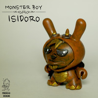 Isidoro Monster Boy 3" custom Dunny figure - Thumbnail 1