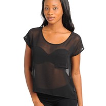 Sheer Chiffon Top - Thumbnail 1