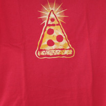 Annuit Pizzatis All Seeing Pepperoni Illuminati Pizza T-Shirts