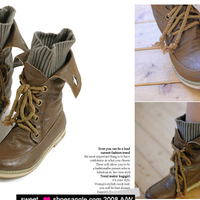 Winter fashion students Martin boots - Thumbnail 2