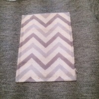 Raw-Edged Crewneck w/Vegan Leather Sleeves - Thumbnail 4