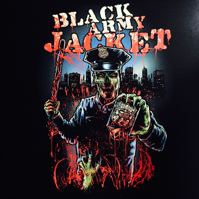 Black army jacket "222" 12" lp (brainscan records) 