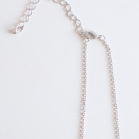 Howlite Japan Natural Stone Necklace NL0893 - Thumbnail 3