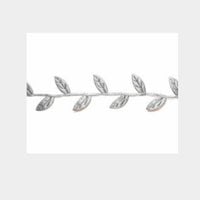 The Athena - Leaves Hippy Headband - Leaf Headband - Gold, Silver, Pink, Maroon or Navy Blue Leaf Headband - Thumbnail 4