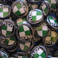 Puch 1" Round Logo Button - Thumbnail 1
