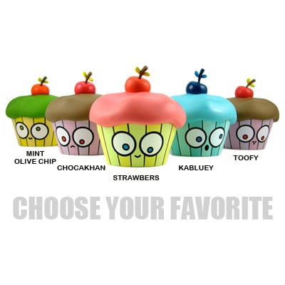 Miss cupcake blind box vinyl figure by olive47 - choose your favorite 