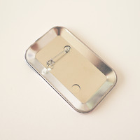 Soy sauce Uchuuw Rectangular Badge - Thumbnail 3