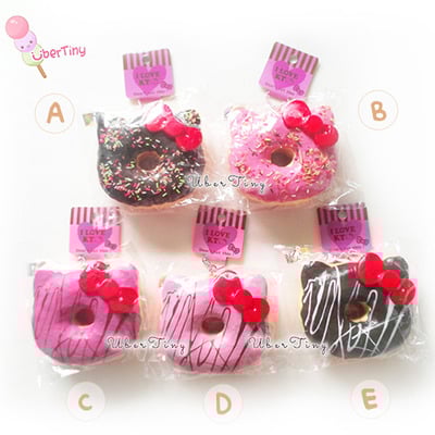 Hello kitty jumbo donut squishies (licensed) - Thumbnail 4
