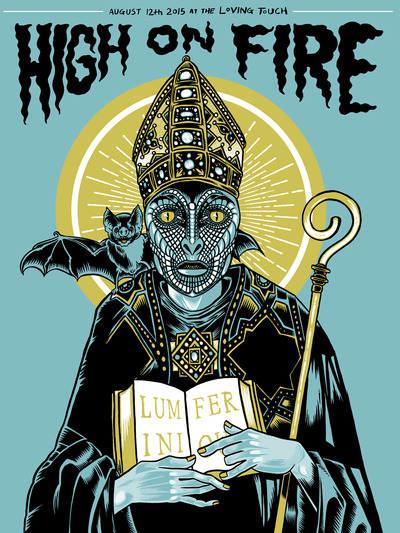 High on Fire at the loving touch