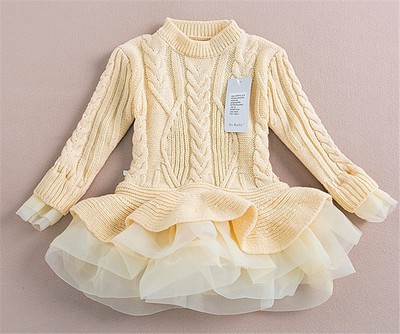 Lily Sweater Dress- Ivory