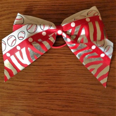 Softballs/baseballs, red/silver zebra, and dots