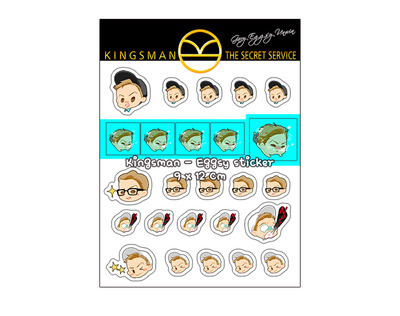 Kingsman - Eggsy stickers