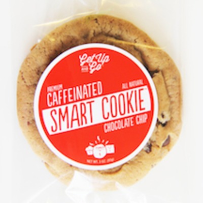 12 caffeinated chocolate chip cookies